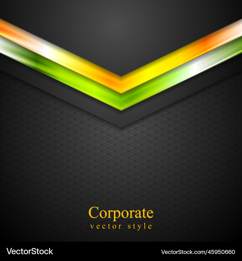 Glow neon tech arrows abstract background Glow neon tech arrows abstract background vector image