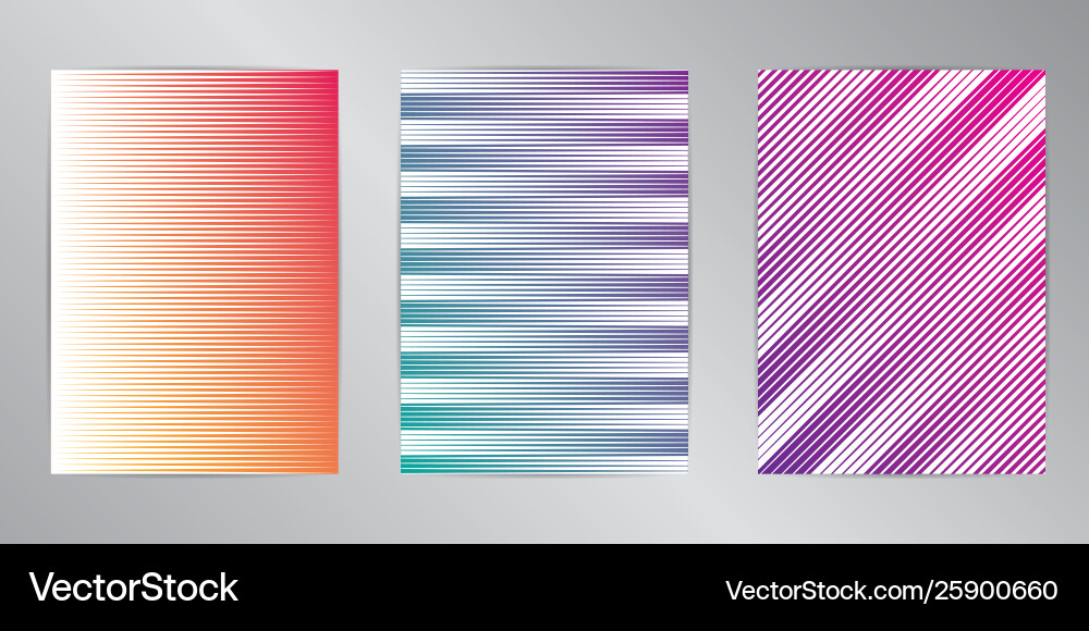 Minimal cover design background set a4 format Minimal cover design background set a4 format vector image