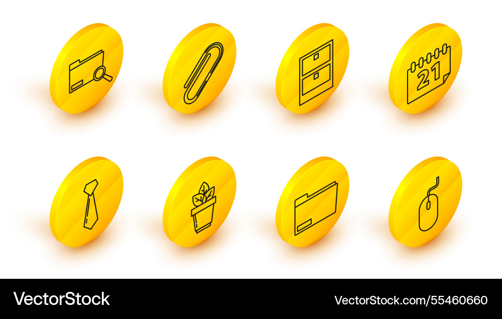 Set line computer mouse document folder flowers Set line computer mouse document folder flowers vector image