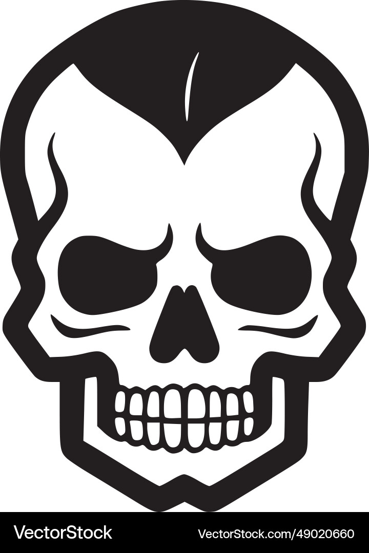 Totenkopf - hochwertiges Logo ideal für T-Shirt Totenkopf - hochwertiges Logo ideal für T-Shirt vektorbild