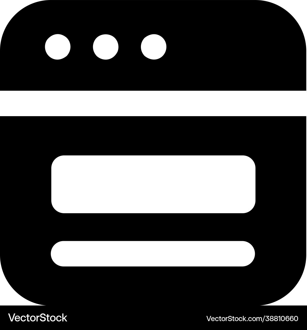 Web design vector image