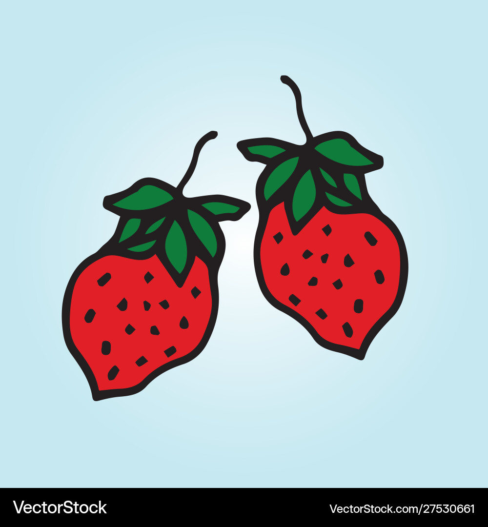 Fruits2 Vector Image