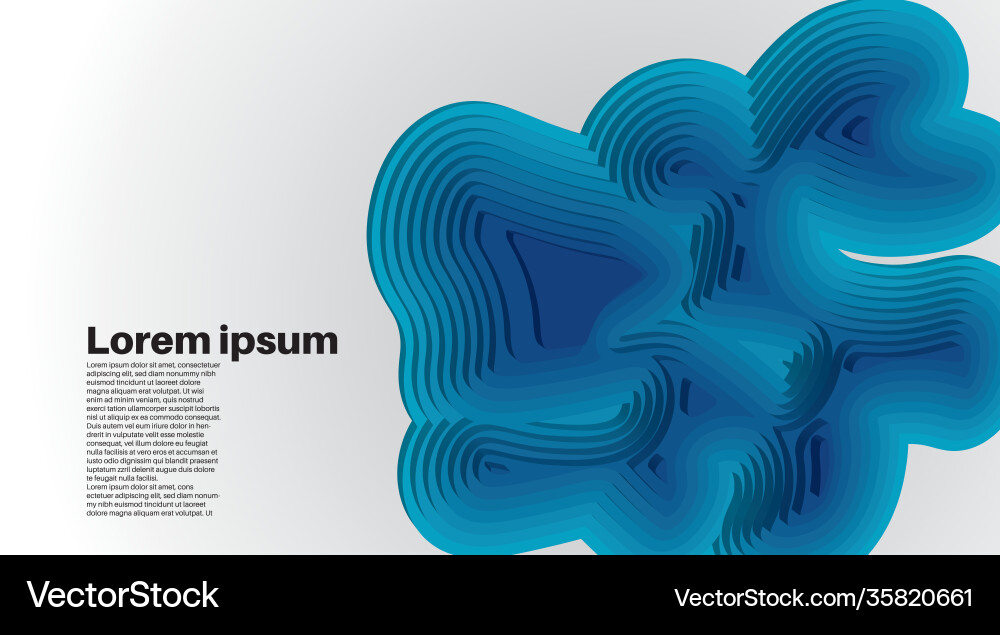 Overlapping background waves deep water design Overlapping background waves deep water design vector image