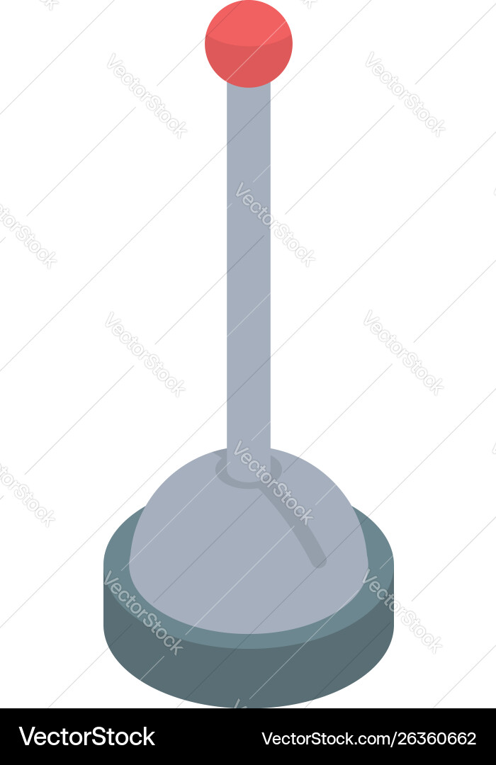 Assembly line handle icon isometric style Assembly line handle icon isometric style vector image