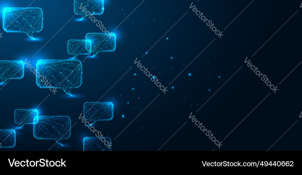 Communication dialogue virtual networking e Communication dialogue virtual networking e vector image
