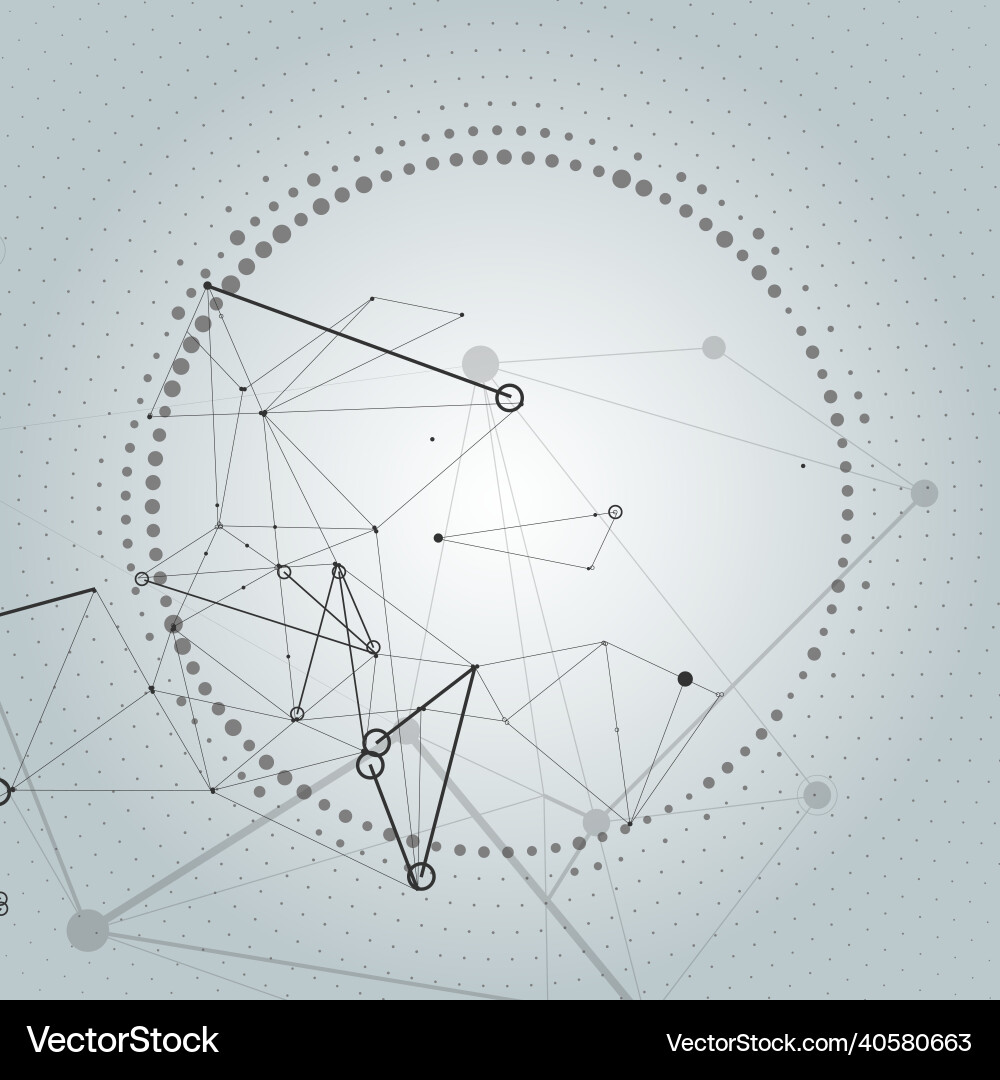 Abstract connect on gradient background business Abstract connect on gradient background business vector image