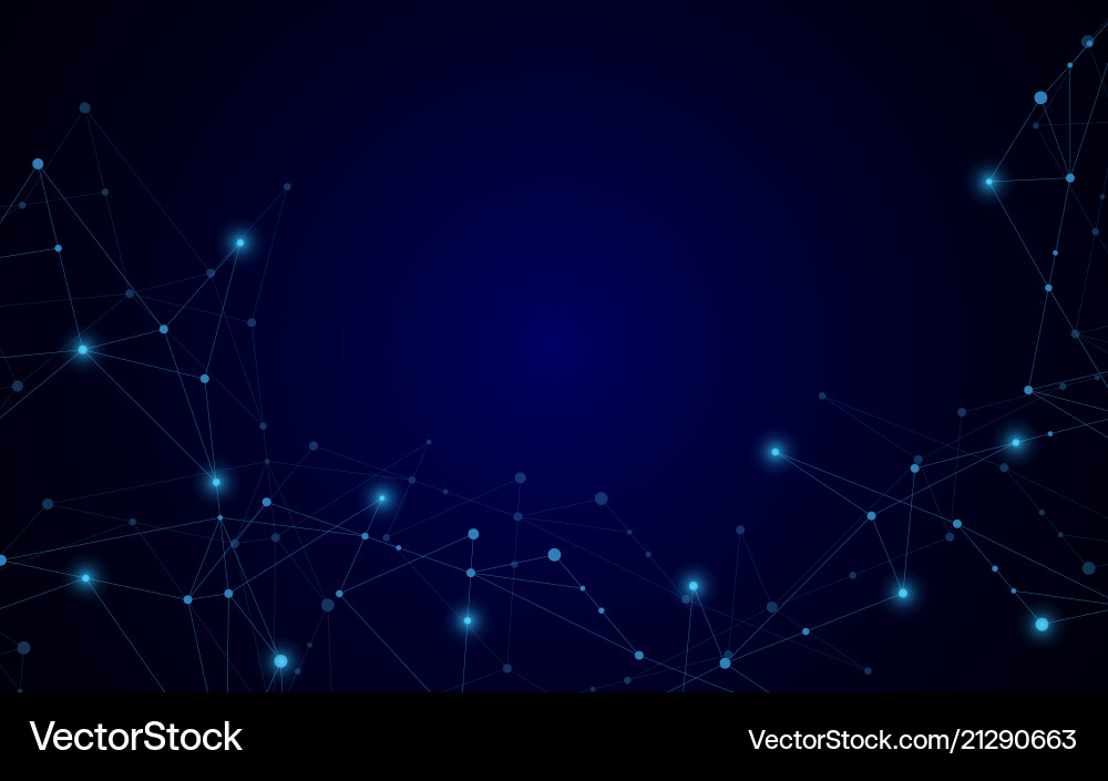 Abstract connection background with lines and dots Abstract connection background with lines and dots vector image