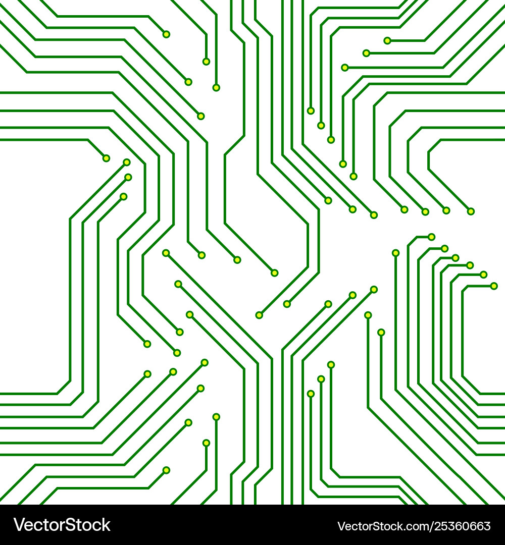 Circuit Board Pattern vector image