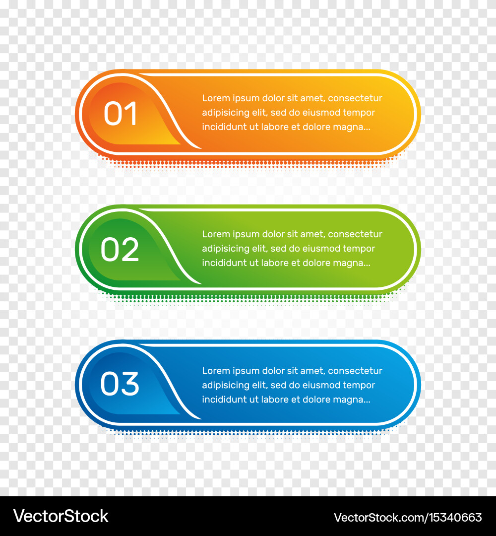 Layout workflow outline colorful menu for app vector image