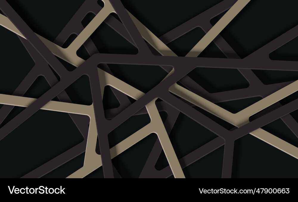 Technology line overlapping with shadows Technology line overlapping with shadows vector image