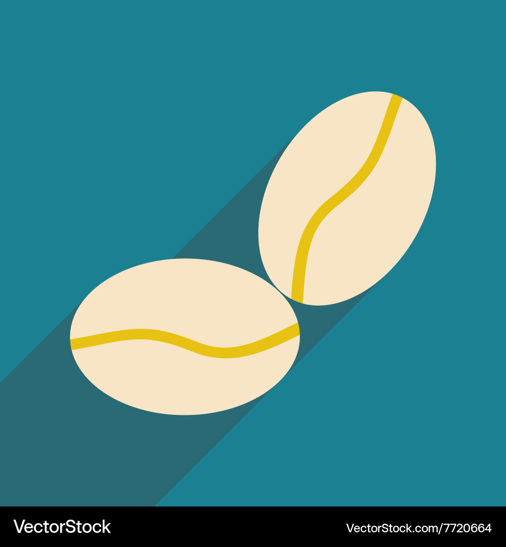 Flat with shadow icon and mobile application Vector Image