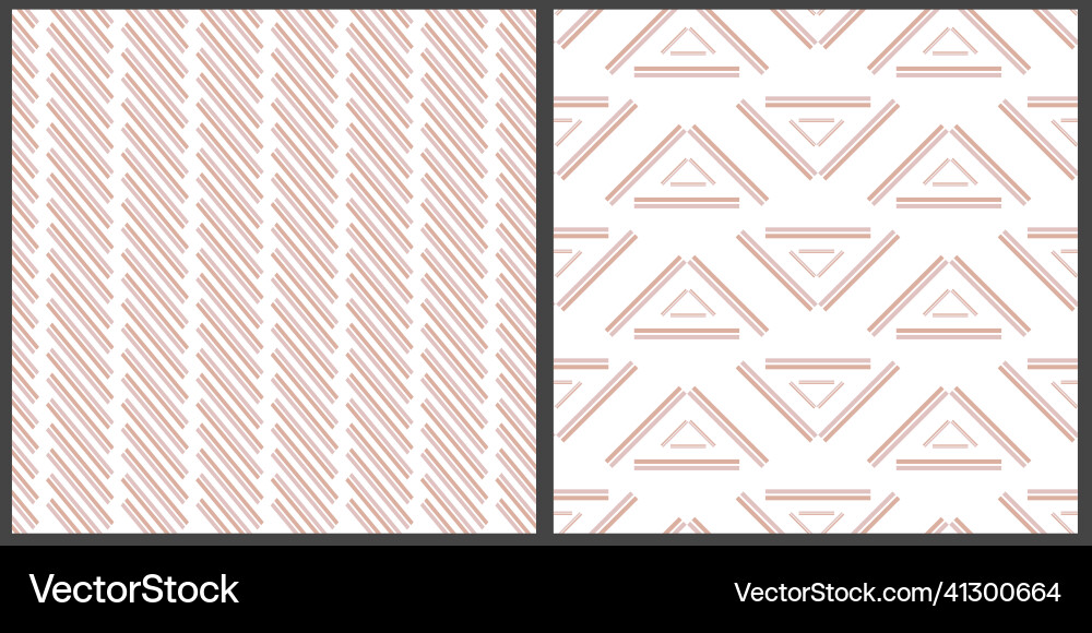 Geometric pattern of stripes and triangle Geometric pattern of stripes and triangle Vector Image