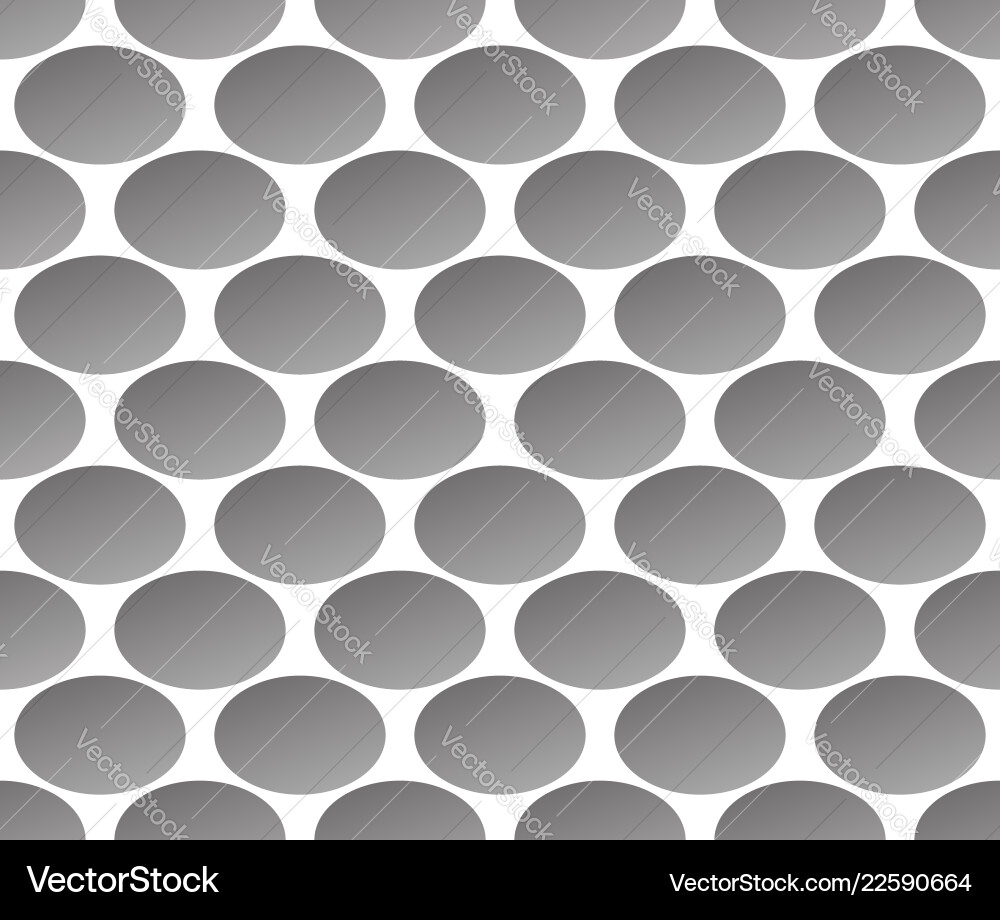 Grayscale monochrome pattern with ellipse oval Grayscale monochrome pattern with ellipse oval vector image