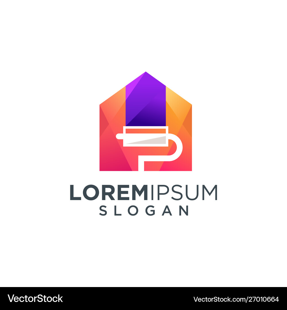 Haus Reparatur Icon Logo Design Haus Reparatur Icon Logo Design vektorbild