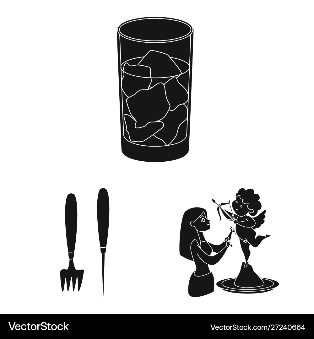 Isolated object cold and transparent symbol Isolated object cold and transparent symbol vector image