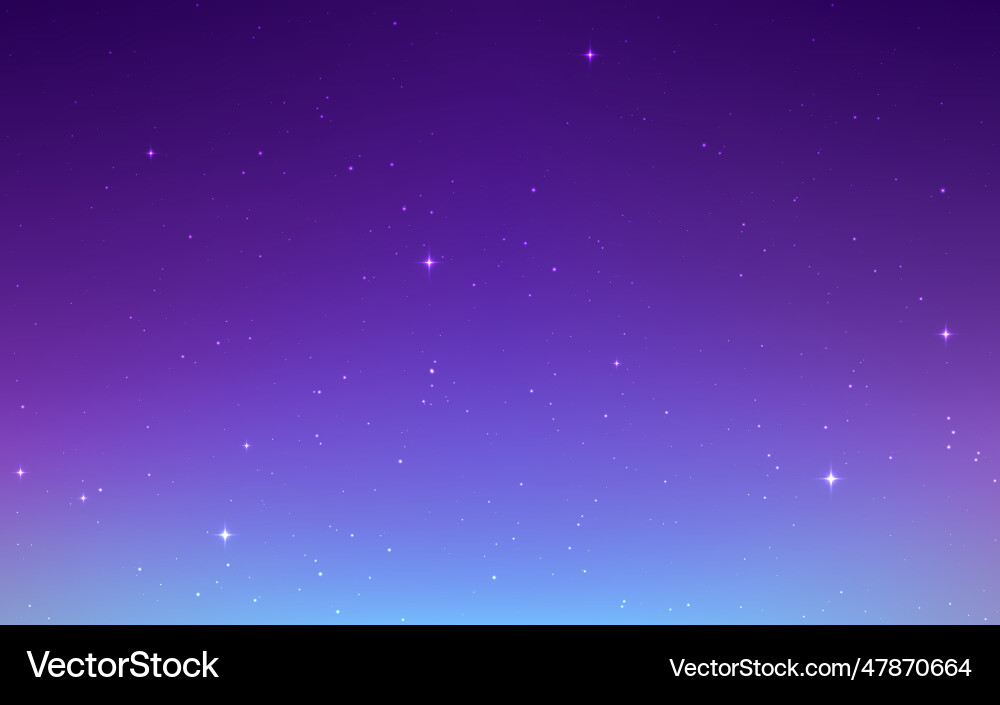 Purple space background color outer Purple space background color outer vector image