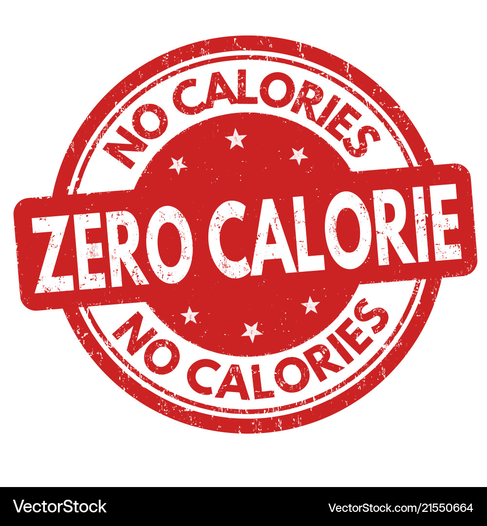 Zero calorie sign or stamp Zero calorie sign or stamp vector image