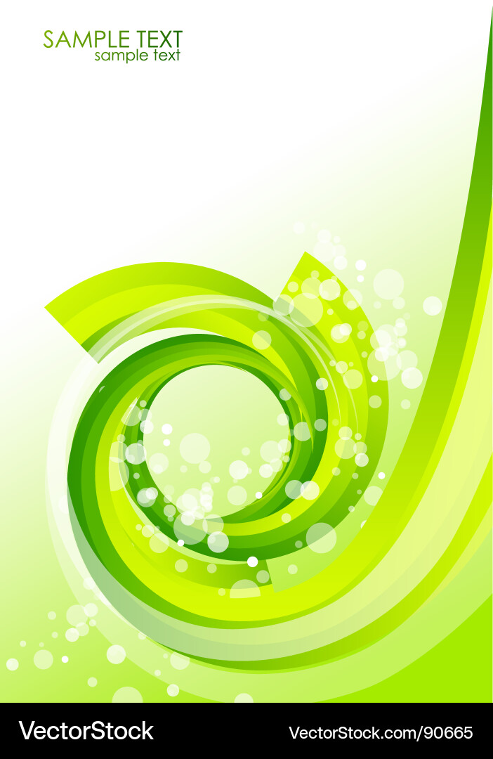 Dynamic Swirl Background vector image