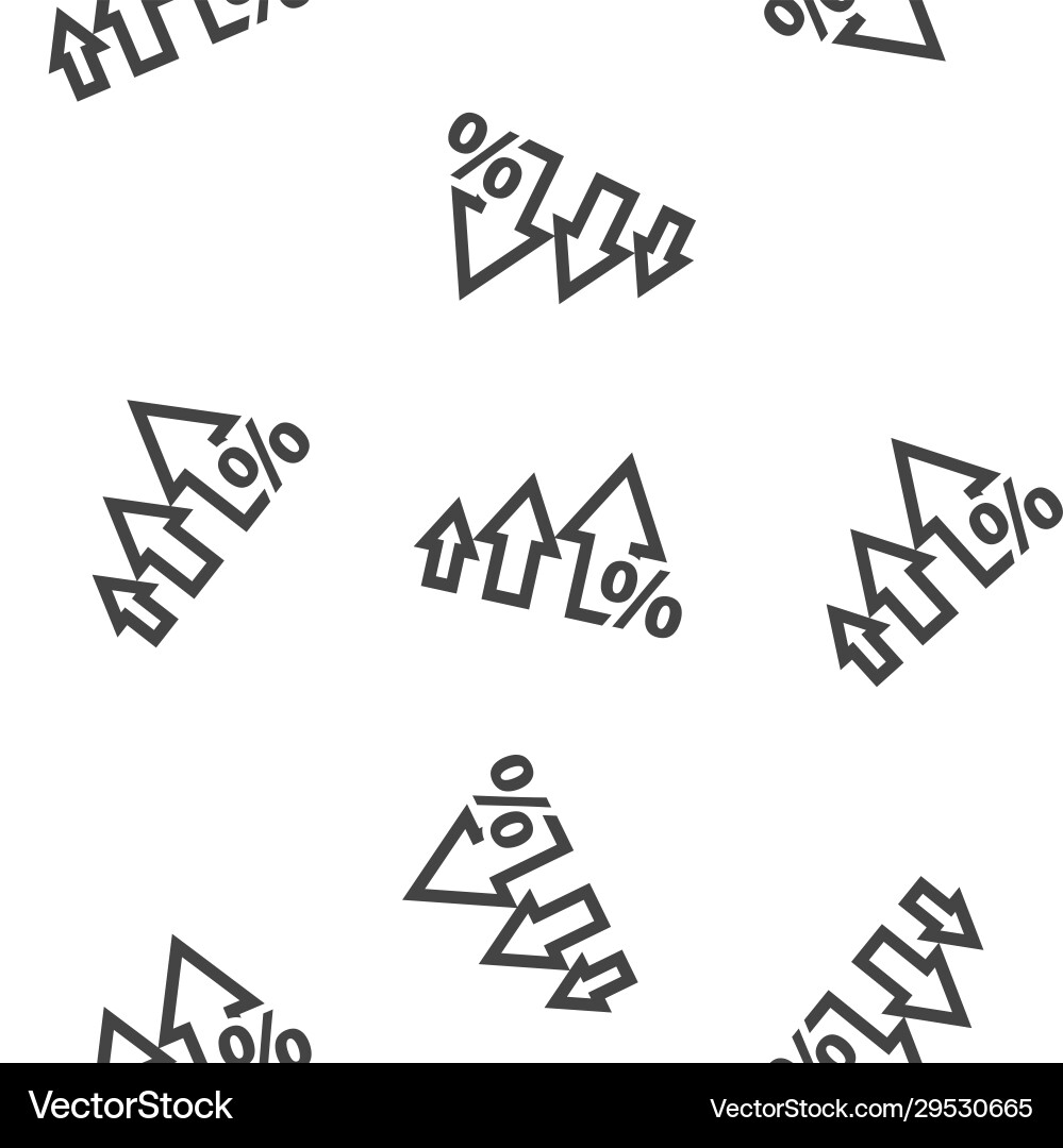 Icon down and up arrow seamless pattern Icon down and up arrow seamless pattern vector image