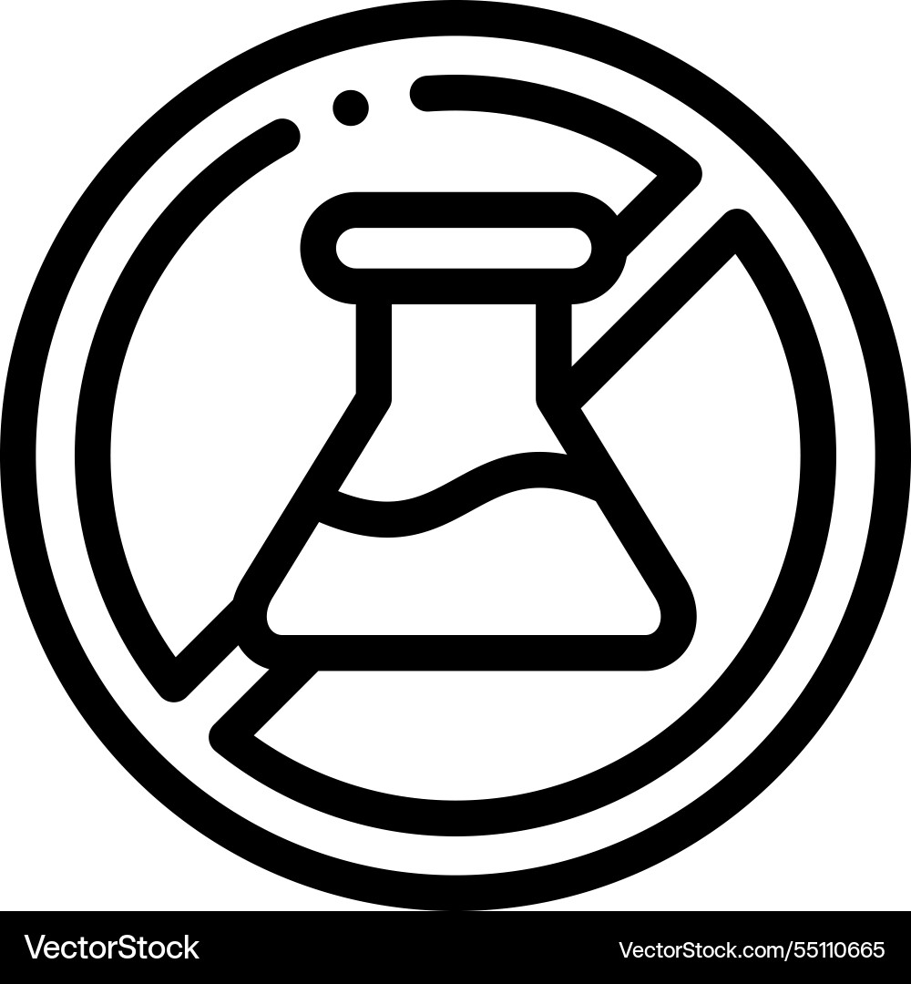 No comment icon thin linear style design isolated No comment icon thin linear style design isolated vector image
