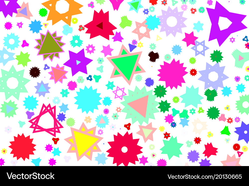 Shape pattern background for graphic design Vector Image