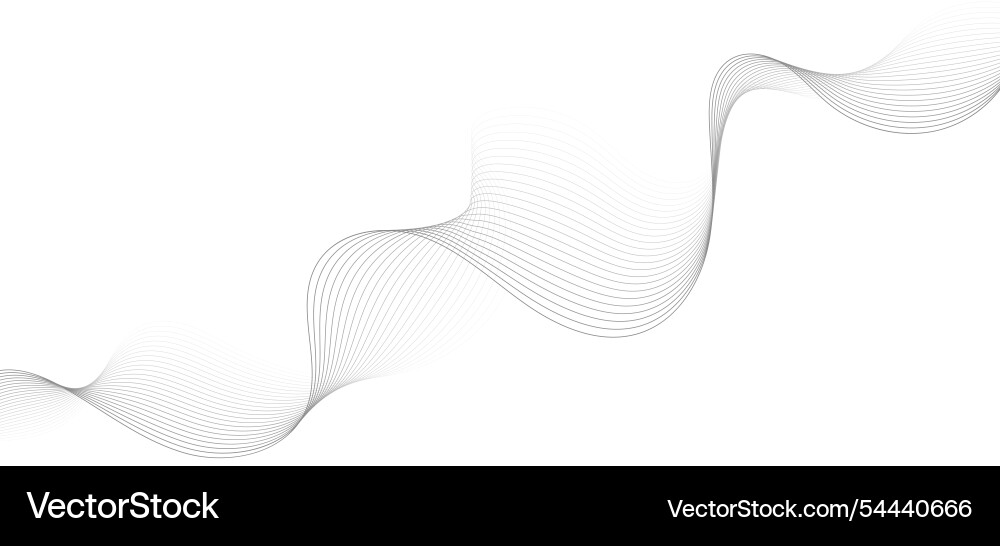 Abstract wave lines background graphic thin Abstract wave lines background graphic thin vector image