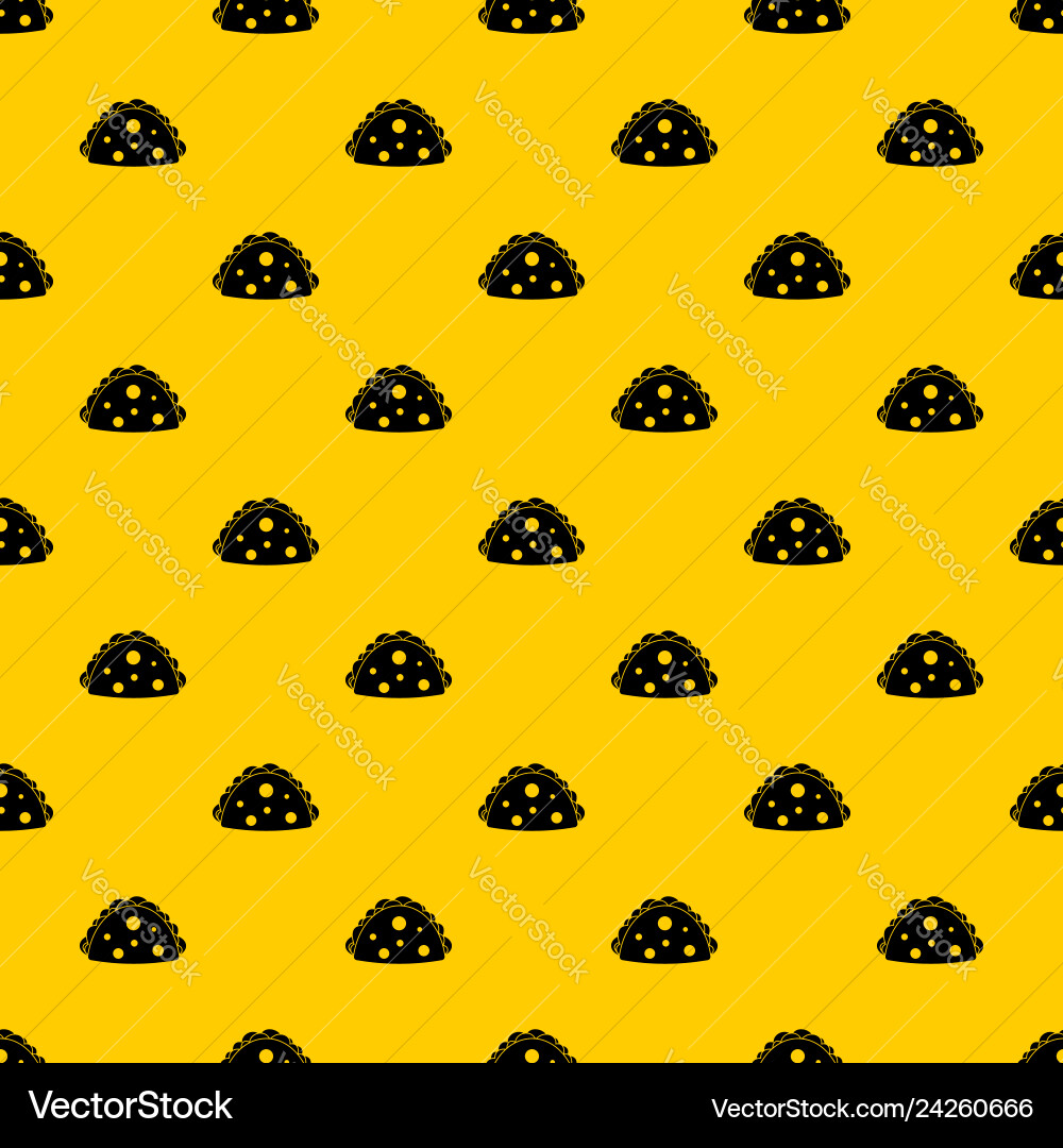 Empanada cheburek or calzone pattern Empanada cheburek or calzone pattern vector image