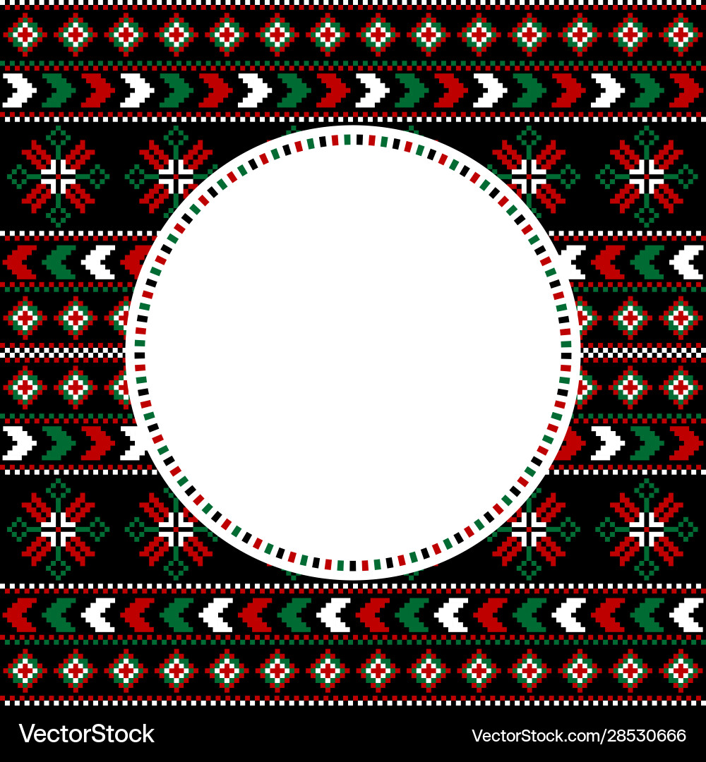 Ethnic motifs pattern with round frame for your Ethnic motifs pattern with round frame for your vector image