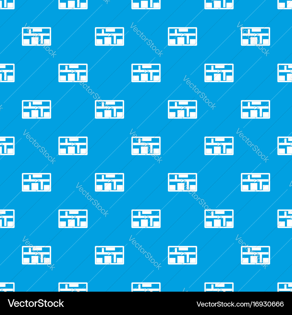 Gps navigation pattern seamless blue Vector Image