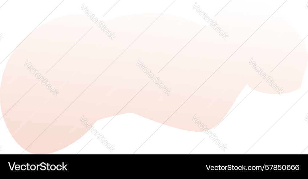 Pastel abstract cloud shape element design Vector Image