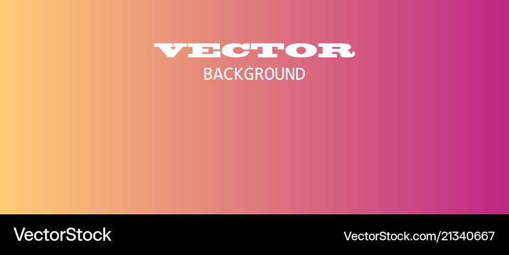 Bright Abstract Color Gradient Background Vector Image
