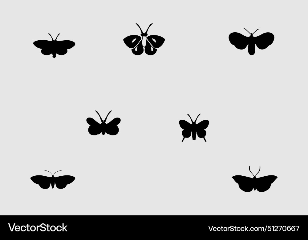 Minimal cabbage moth icon design Minimal cabbage moth icon design vector image
