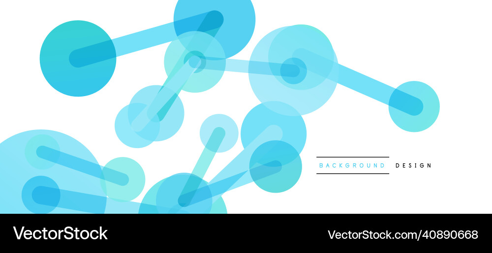 Abstract background round dots connected by lines Abstract background round dots connected by lines Vector Image