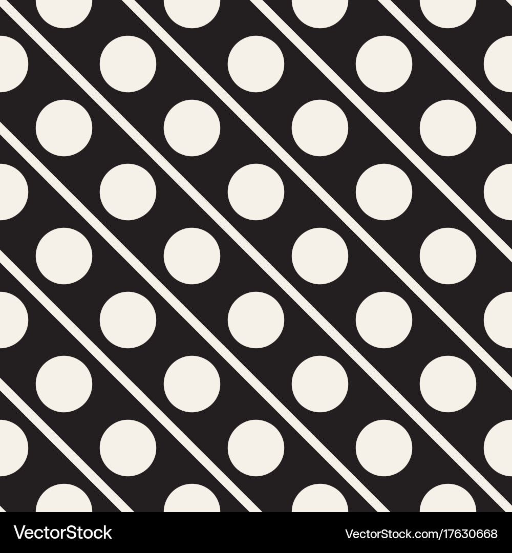 Abstract geometric lines lattice pattern seamless vector image