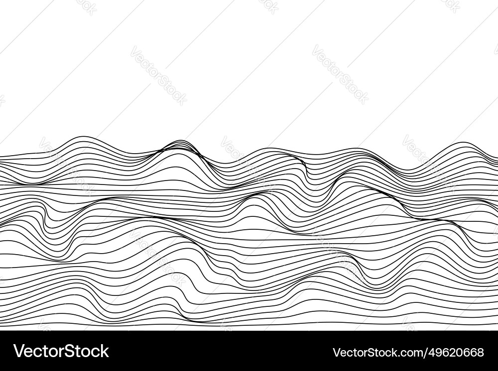 Abstract wave stripe background Abstract wave stripe background vector image