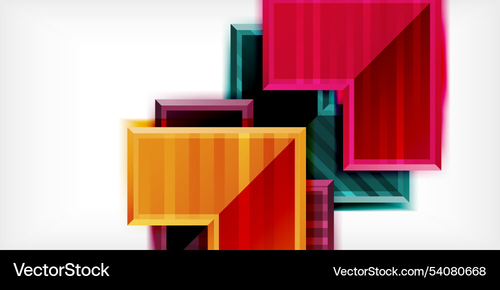 Arrow symbols created with 3d effects and line Arrow symbols created with 3d effects and line vector image