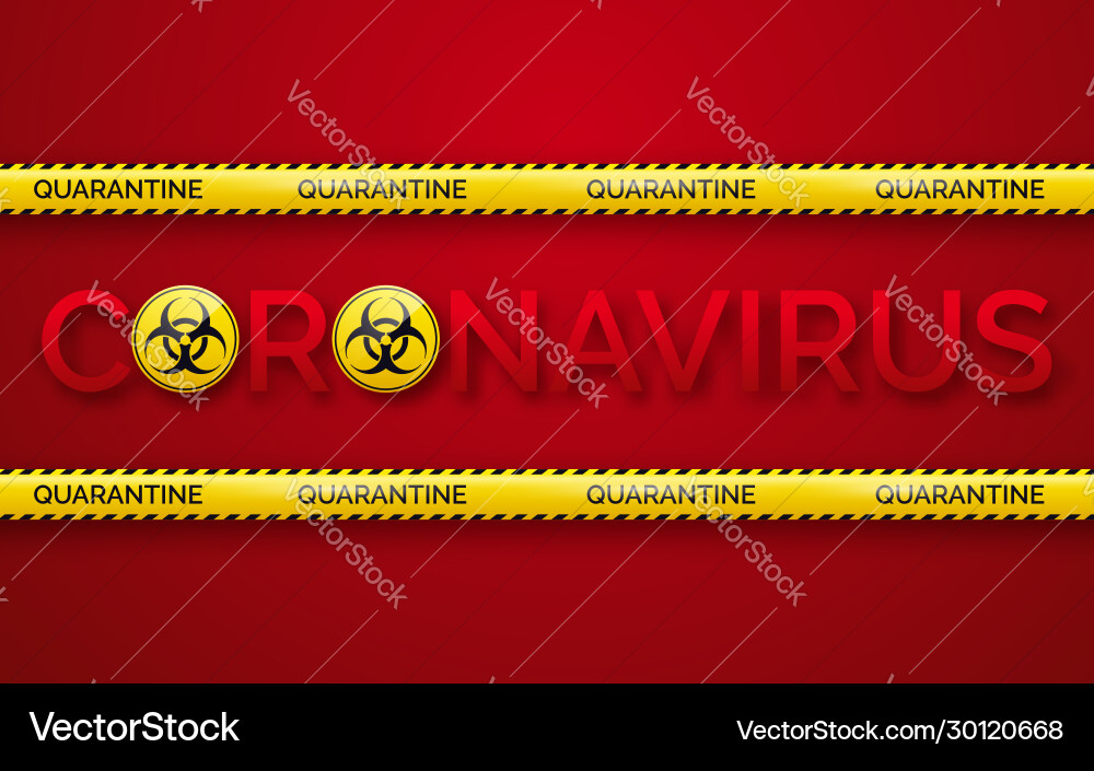 Danger Tape Quarantänezone Biohazard Zeichen Danger Tape Quarantänezone Biohazard Zeichen vektorbild