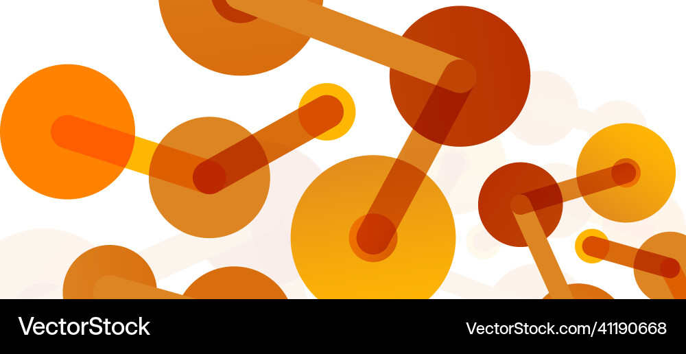 Network concept abstract background dots Vector Image