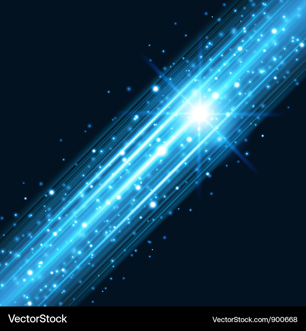 Smooth technology light lines background Vector Image