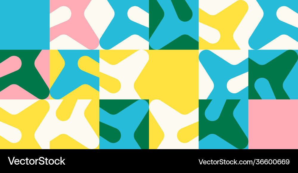 Abstract colorful pattern design with simple Abstract colorful pattern design with simple Vector Image
