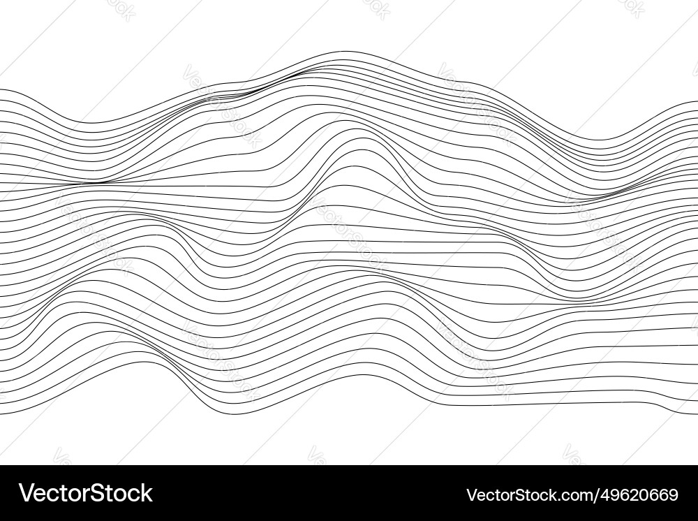 Abstract wave stripe background Abstract wave stripe background vector image