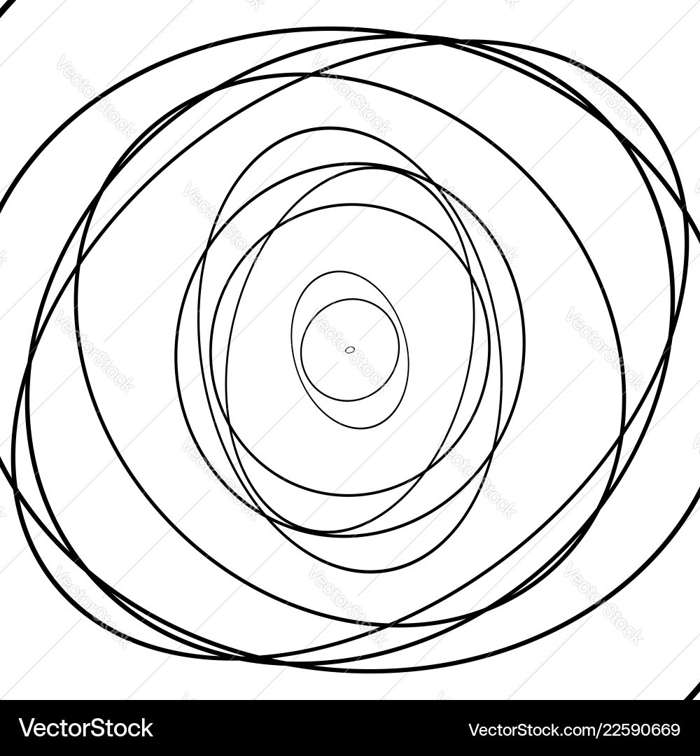 Concentric circles pattern abstract Concentric circles pattern abstract vector image