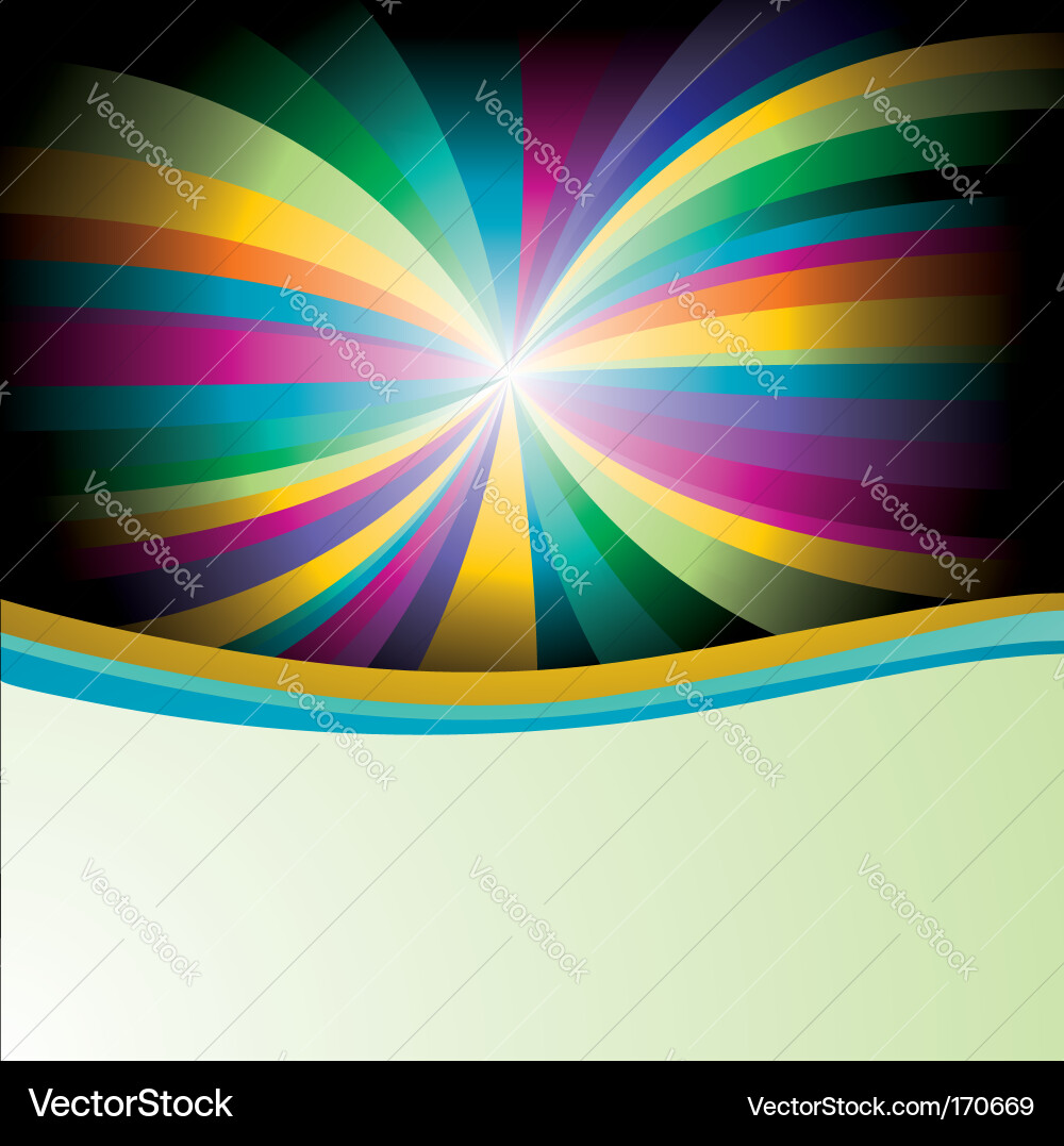 Gradient Radial Stripes Background Vector Image