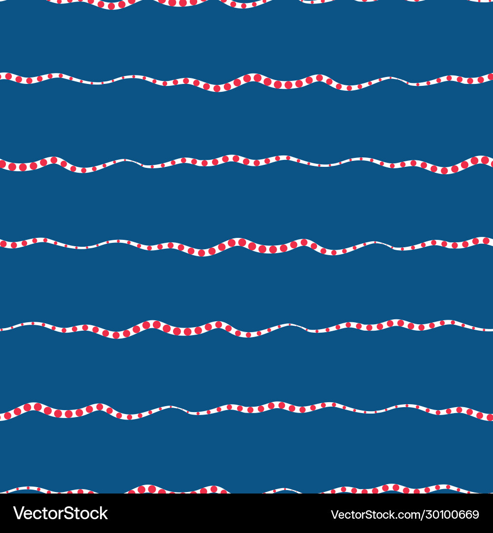Wavy lines seamless pattern background Wavy lines seamless pattern background vector image