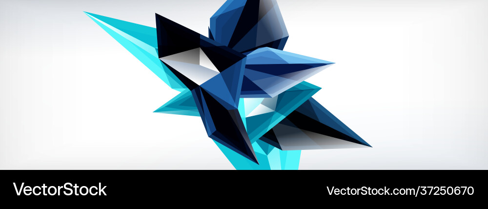3d triangles and pyramids abstract 3d triangles and pyramids abstract vector image