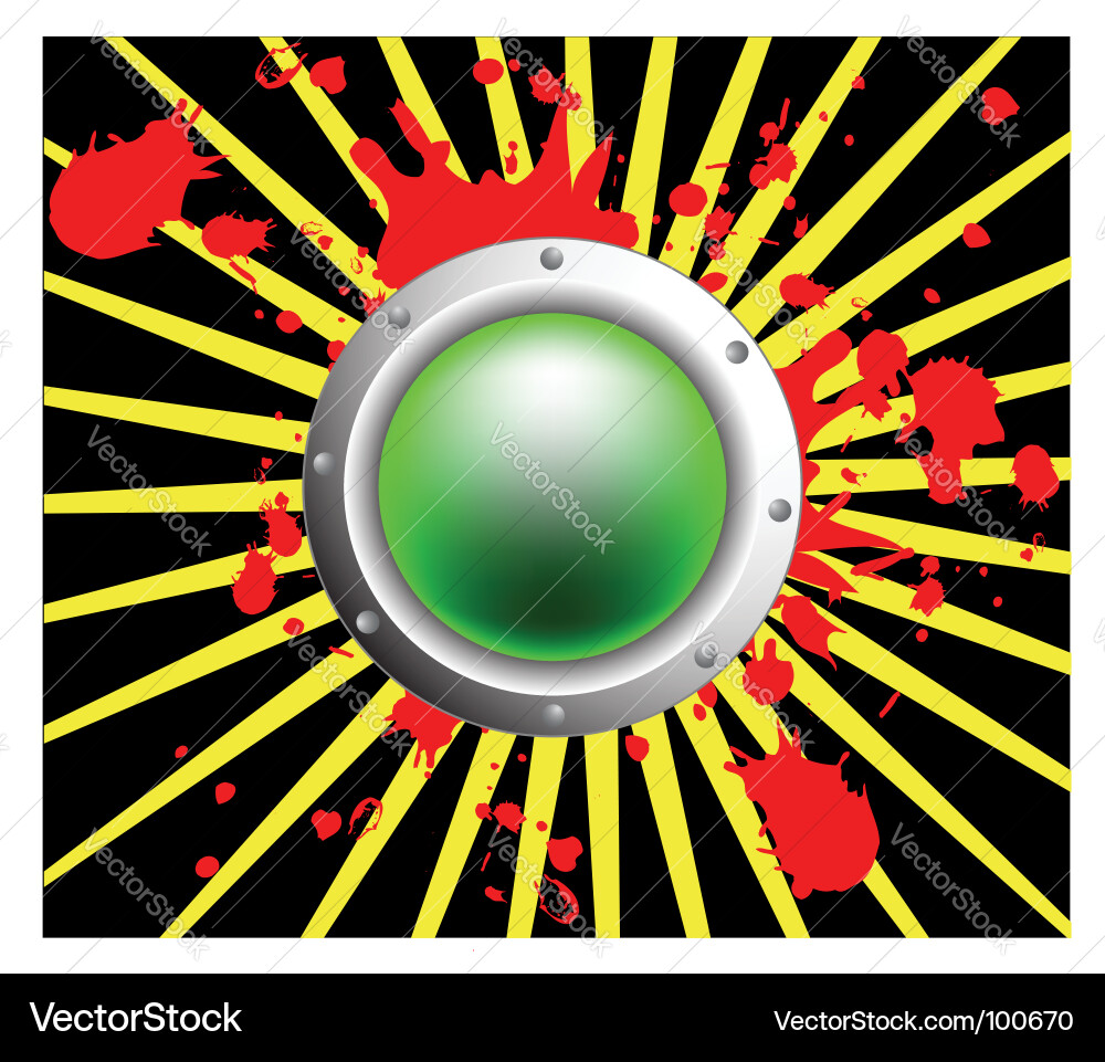 Button vector image