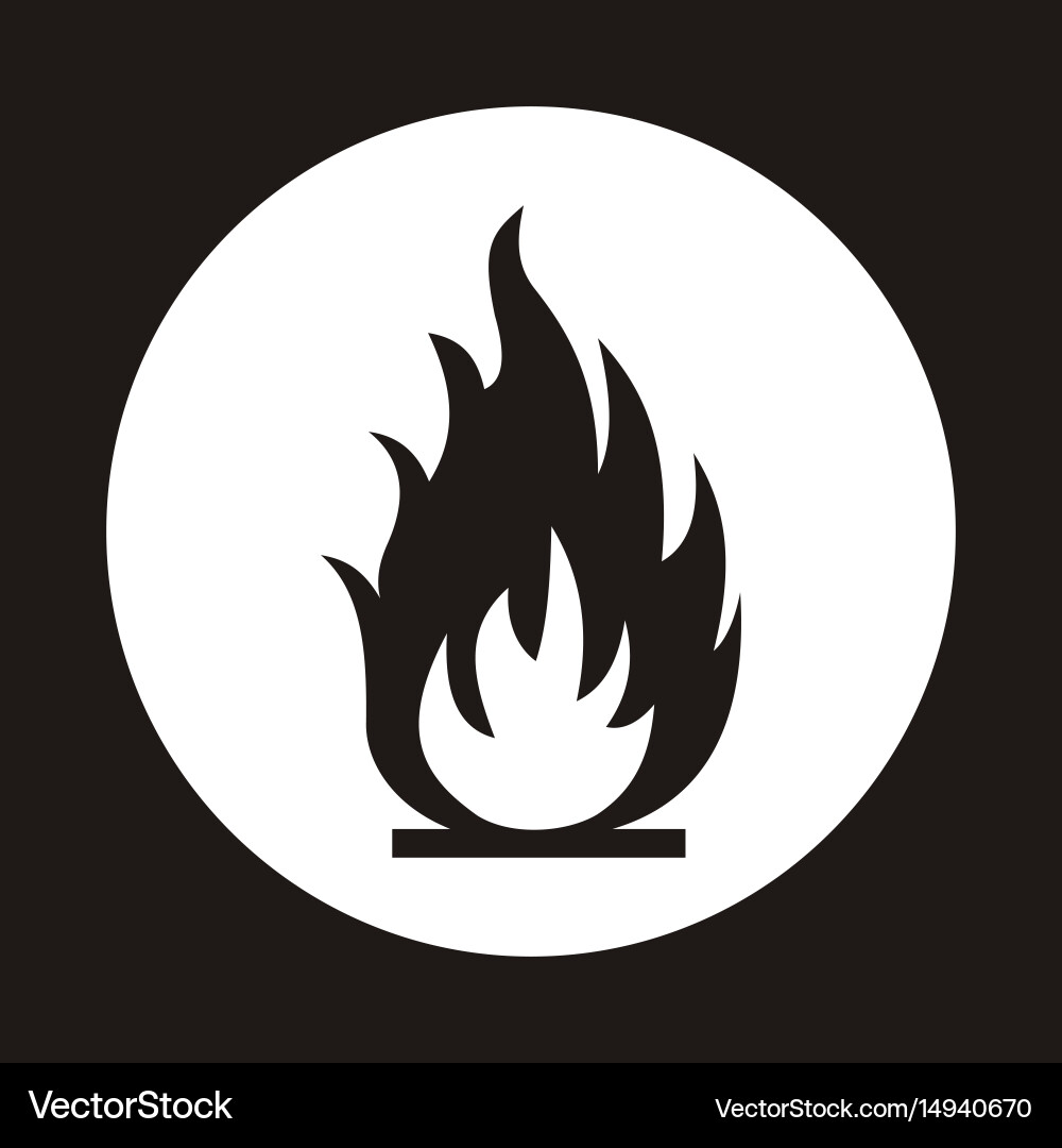 Black Flame Logo Fire Logo Black And White Stock Photos & Images