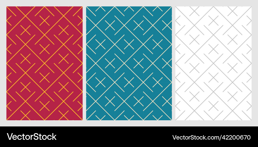 Minimalist Geometric Pattern vector image