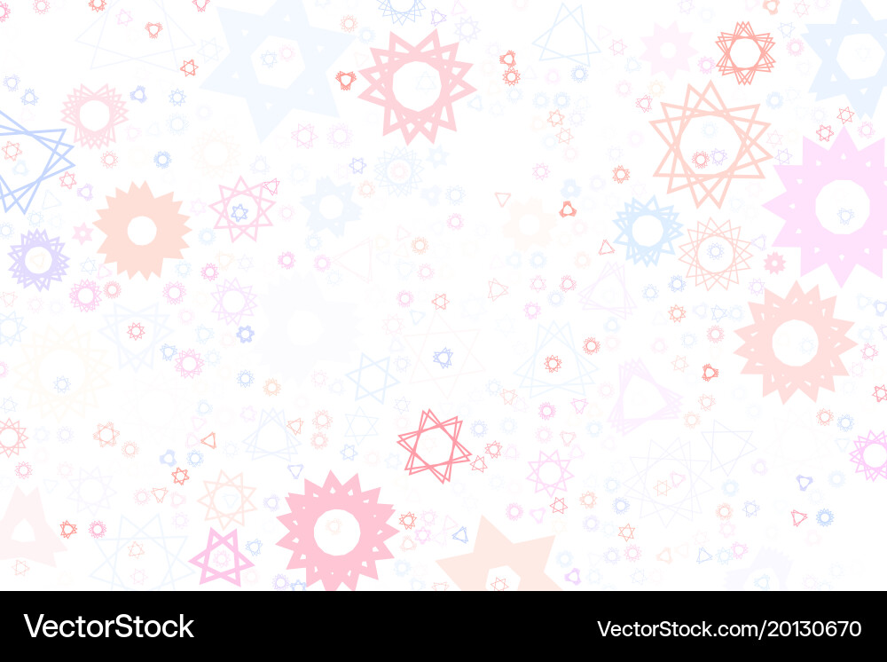 Shape pattern background for graphic design Vector Image
