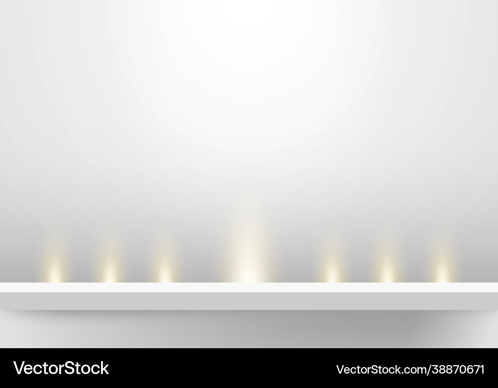 3d realistic minimal scene empty background white 3d realistic minimal scene empty background white vector image
